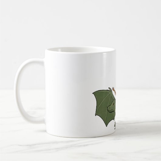 Drakenrit. Koffiemok (Links)