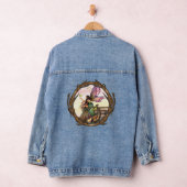 Drakens Bollen Fantasy Kunst van Molly Harrison Denim Jacket (Hangar)