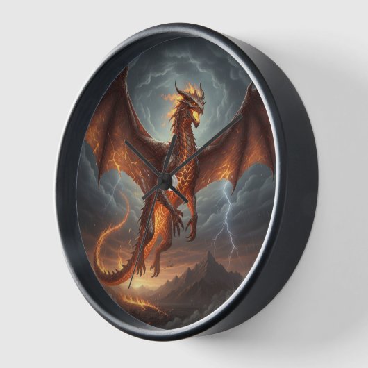 Drakens Wandklok (Hoek)