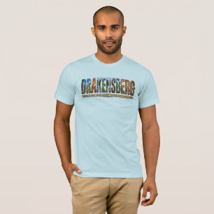 Drakensberg Bergen Zuid-Afrika Dramatisch Schitter T-shirt
