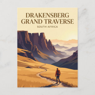 Drakensberg Grand Traverse Zuid-Afrika Briefkaart