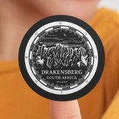 Drakensberg - Zuid-Afrika Ronde Sticker