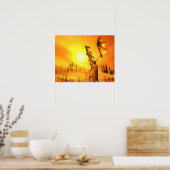 Drakenschaap Poster (Keuken)