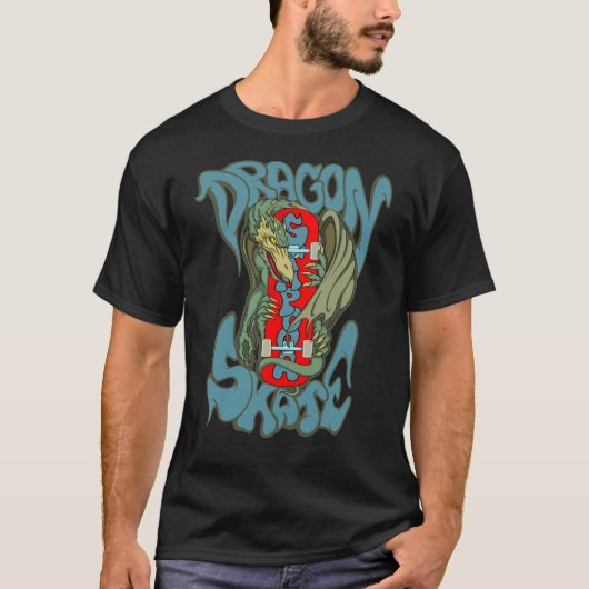 Drakenschaats T-shirt (Voorkant)