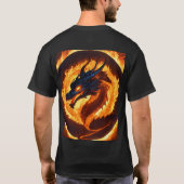 drakenschade t-shirt (Achterkant)