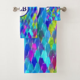 Drakenschalen Bad Handdoek