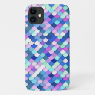 "Drakenschalen" — blauw, orchidee en lavender Case-Mate iPhone Case