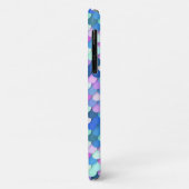 "Drakenschalen" — blauw, orchidee en lavender Case-Mate iPhone Case (Achterkant/links)