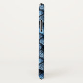 Drakenschalen/blauwe edelstenen Case-Mate iPhone case (Achterkant / rechts)