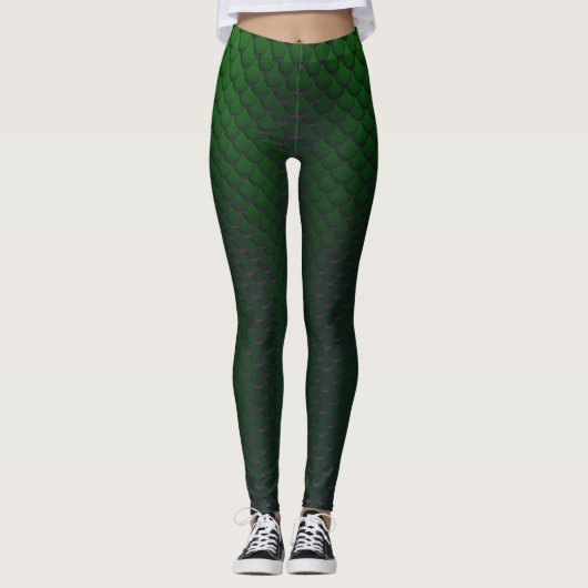 Drakenschalen Leggings (Voorkant)