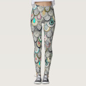 drakenschalen leggings (Voorkant)