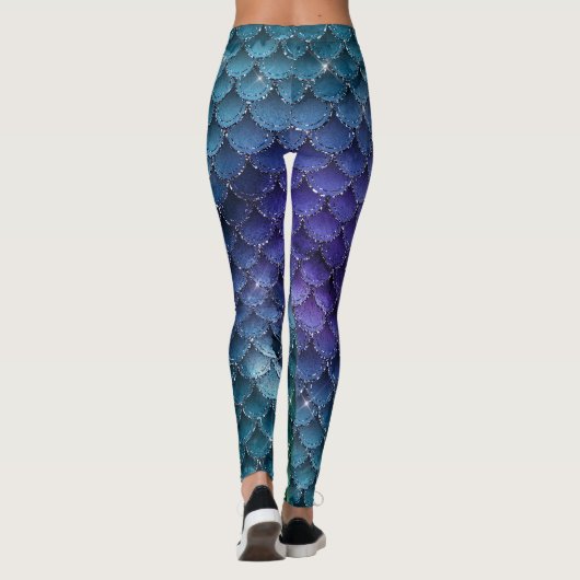 Drakenschalen Leggings (Achterkant)