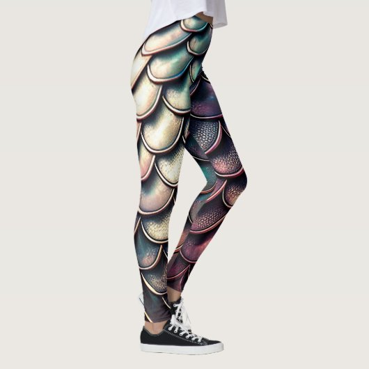 Drakenschalen Leggings (Rechts)