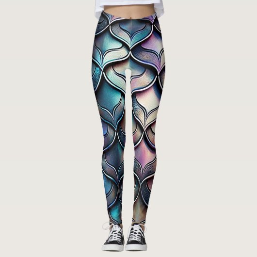 Drakenschalen Leggings (Voorkant)