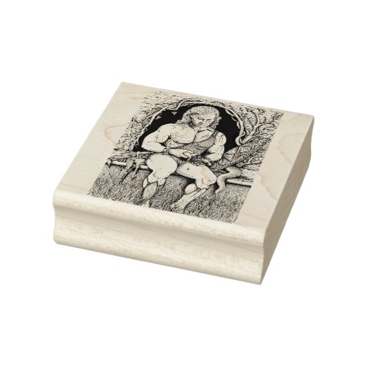 DRAKENSCHAT, KRIJGER, ZAK VAN GOUD, GROT, LAIR RUBBERSTEMPEL (Stempel)