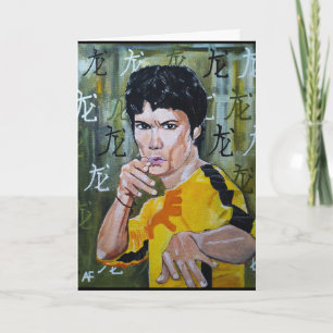 Drakenschilderij van Alfred Fox Kaart