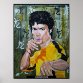 Drakenschilderij van Alfred Fox Poster (Voorkant)