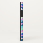 "Drakenschubben" - blauw, orchidee en lavendel Case-Mate iPhone Case (Achterkant/rechts)
