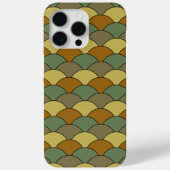 Drakenschubben, waaier, golven, Seigaiha, camoufla Case-Mate iPhone Case (Achterkant)