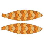 Drakenschubben, waaier, golven, Seigaiha, oranje Basketbal (Panelen)