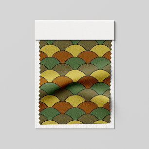 Drakenschubben, Waaiers, Golven, Seigaiha, Camoufl Stof
