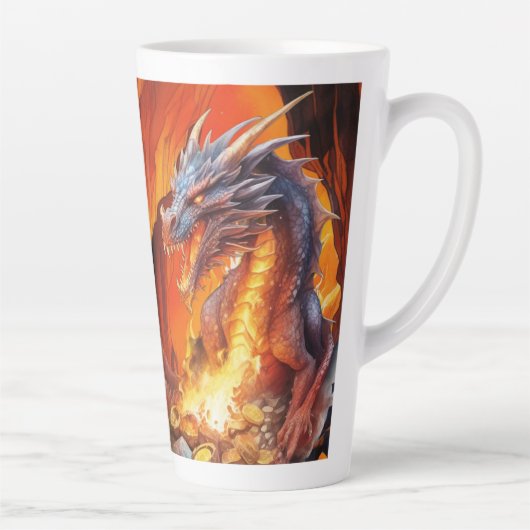 Drakenshol (passend dagboek beschikbaar) latte mok (Rechts)