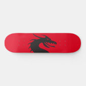 Drakensilhouet Persoonlijk Skateboard (Horizontaal)