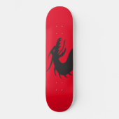 Drakensilhouet Persoonlijk Skateboard (Voorkant)