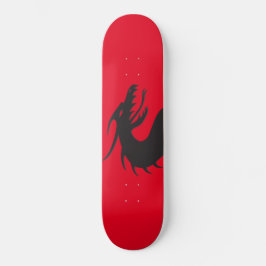 Drakensilhouet Persoonlijk Skateboard