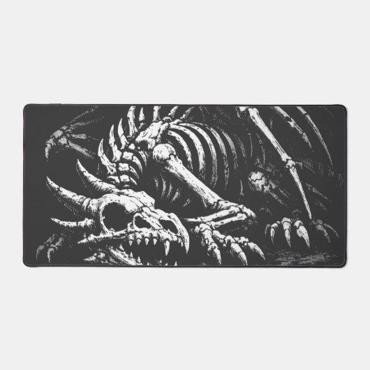 Drakenskelet — door BurnsInHell Bureaumat (Voorkant)