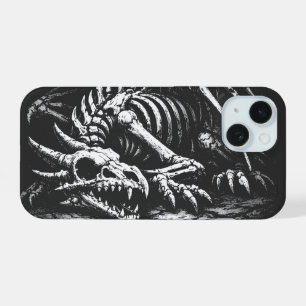 Drakenskelet — door BurnsInHell iPhone 15 Case