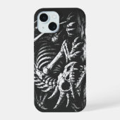 Drakenskelet — door BurnsInHell iPhone 15 Case (Achterkant)