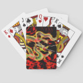 Drakenslang Vuur Lucky Energy Speelkaarten (Achterkant)