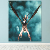 Drakenslied Canvas Afdruk (Insitu (Houten vloer))