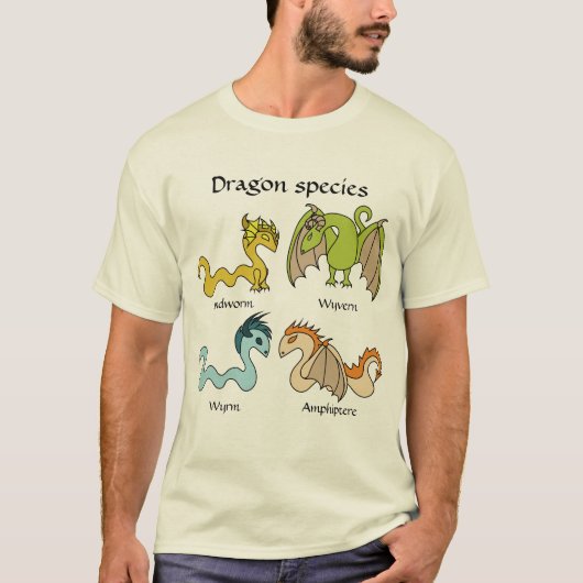 Drakensoort T-shirt (Voorkant)