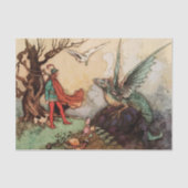 drakensprookjespapier tissuepapier (Voorkant)