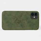 Drakenster - Afbeelding met ingegraveerd groen led Case-Mate iPhone Case (Achterkant (horizontaal))