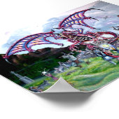 drakenstrijd poster (Hoek)