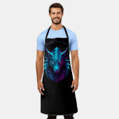 Drakensymbool, gepersonaliseerd schort (Gedragen)