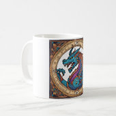 Drakent koffiemok (Voorkant links)