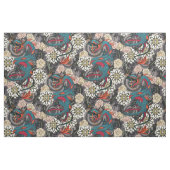 drakentatoeage donker stof (Fat Quarter)