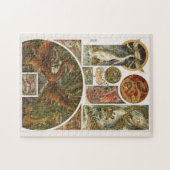 Drakentekening, nieuwe kunst door Anton Seder Jigz Legpuzzel (Horizontaal)