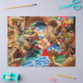 drakentempel tissuepapier (Craft)