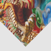 drakentempel tissuepapier (Detail)