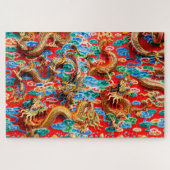 drakentempelpuzzel legpuzzel (Horizontaal)