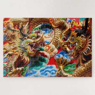 drakentempelpuzzel legpuzzel