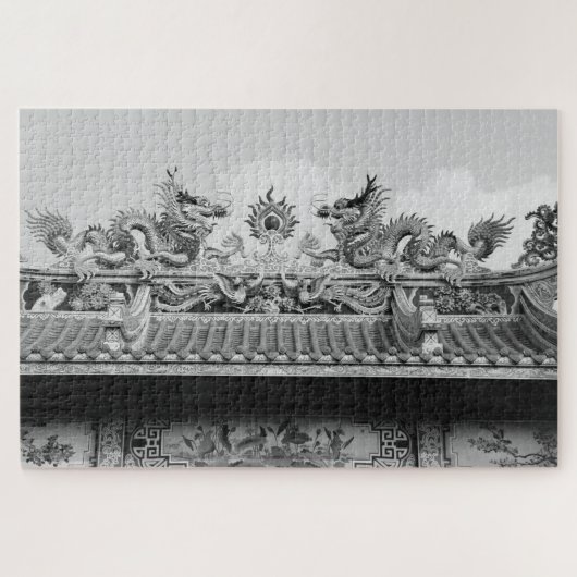 drakentempelpuzzel legpuzzel (Horizontaal)