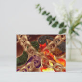 Drakentombe Briefkaart (Staand voorkant)