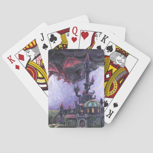 Drakentoren Pokerkaarten (Achterkant)