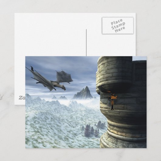 Drakentower Briefkaart (Voorkant / Achterkant)